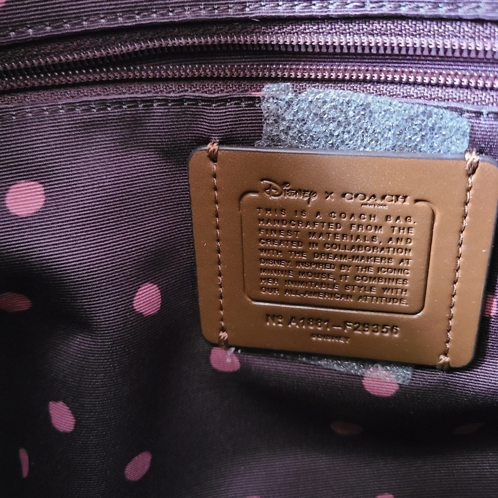 Coach Disney mini mouse satchel - Picture 6 of 10